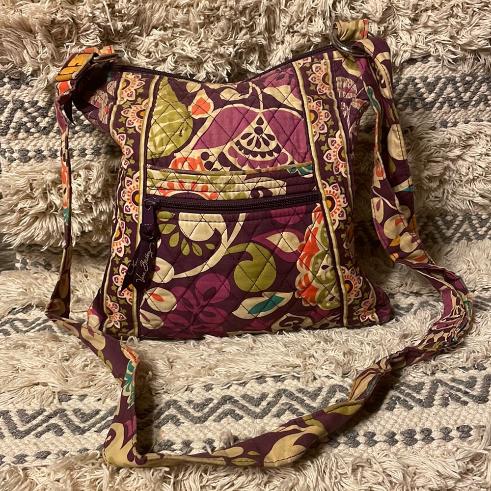 Vera Bradley Hipster in “Plum Crazy”